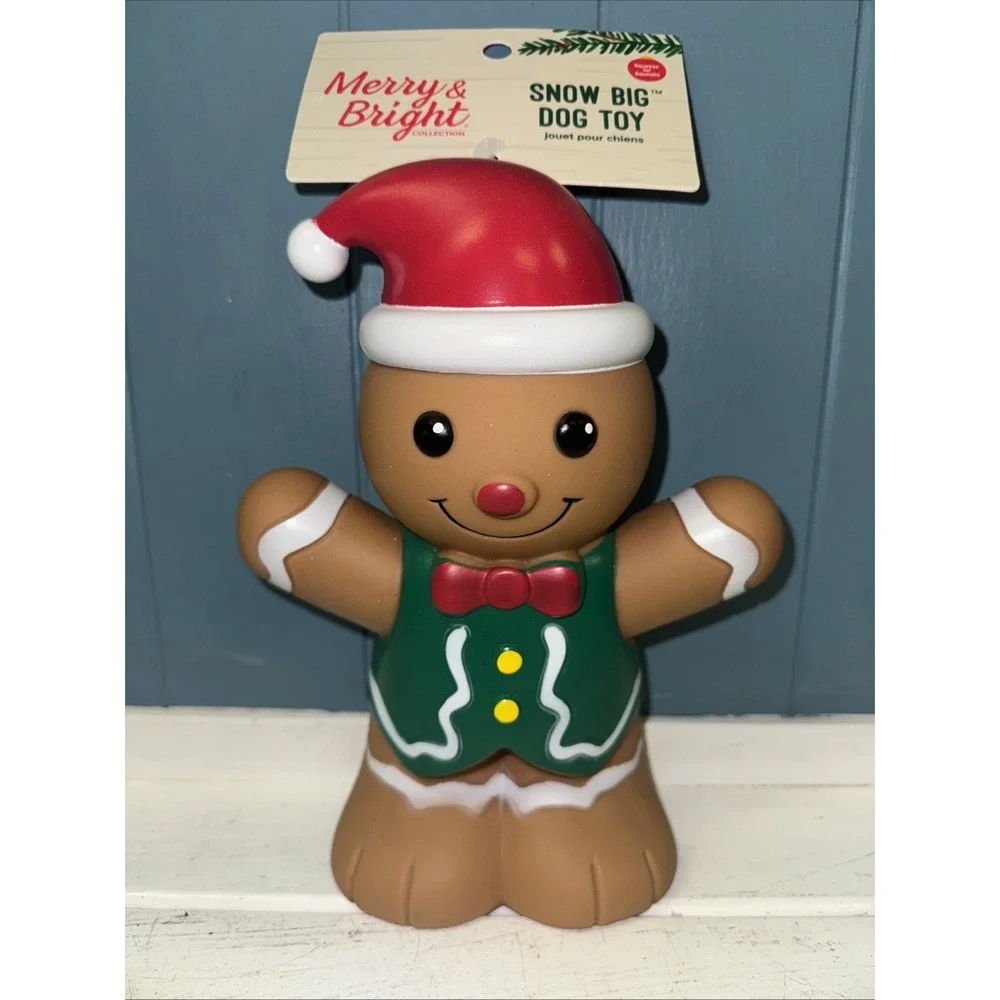 Merry & Bright Snow Big Gingerbread L 9